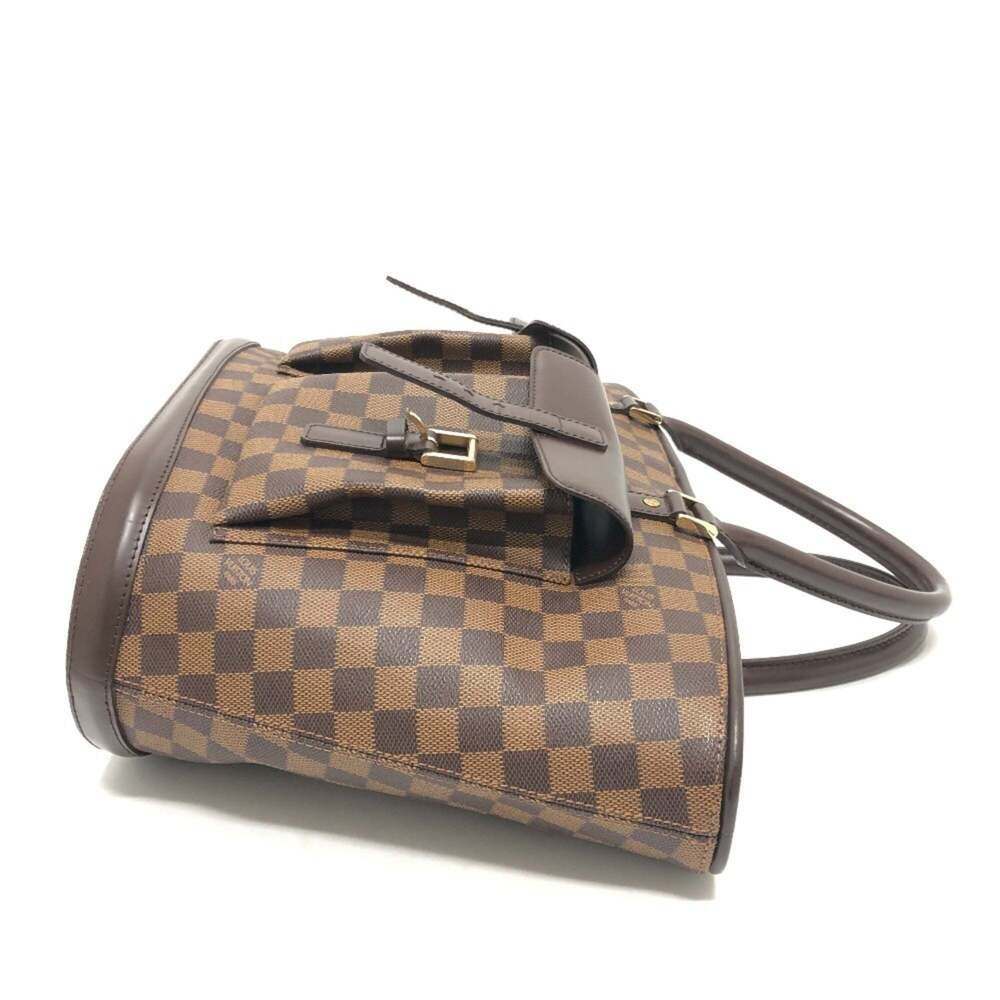 LOUIS VUITTON Authentic Brown Damier Canvas Tote Bag - Picture 3 of 13